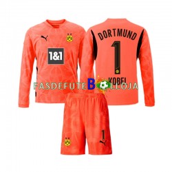 Camisola Guarda-redes 3º Equipamento Borussia Dortmund Gregor Kobel 1 2024-2025 Manga Comprida ,Criança