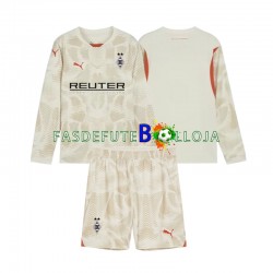 Camisola Guarda-redes 1º Equipamento Seleção Russa Bo Monchengladbach 2024-2025 Manga Comprida ,Criança