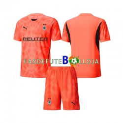 Camisola Guarda-redes 3º Equipamento Seleção Russa Bo Monchengladbach 2024-2025 Manga Curta ,Criança