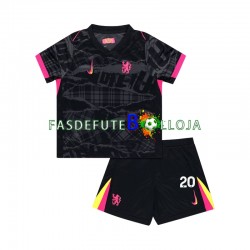 Camisola 3º Equipamento Chelsea Cole Palmer 20 2024-2025 Manga Curta ,Criança