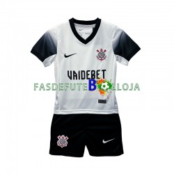 Camisola 1º Equipamento Corinthians 2024-2025 Manga Curta ,Criança