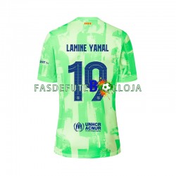 Camisola 3º Equipamento FC Barcelona LAMINE YAMAL 19 UCL Font 2024-2025 Manga Curta ,Homem