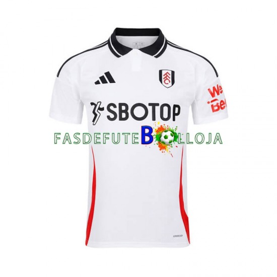 Camisola 1º Equipamento Fulham 2024-2025 Manga Curta ,Homem
