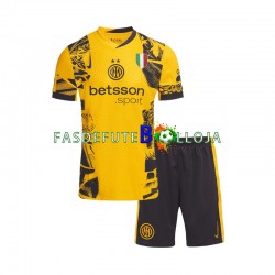 Camisola 3º Equipamento Inter de Milão 2024-2025 Manga Curta ,Criança