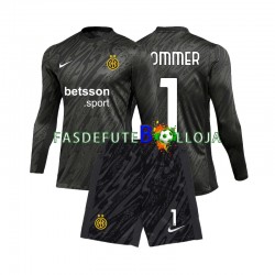 Camisola Guarda-redes 3º Equipamento Inter de Milão Yann Sommer 1 2024-2025 Manga Comprida ,Criança