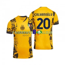 Camisola 3º Equipamento Inter de Milão Hakan Calhanoglu 20 2024-2025 Manga Curta ,Homem