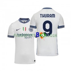 Camisola 2º Equipamento Inter de Milão Marcus Thuram 9 2024-2025 Manga Curta ,Homem