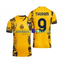 Camisola 3º Equipamento Inter de Milão Marcus Thuram 9 2024-2025 Manga Curta ,Homem