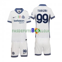Camisola 2º Equipamento Inter de Milão Mehdi Taremi 99 2024-2025 Manga Curta ,Criança
