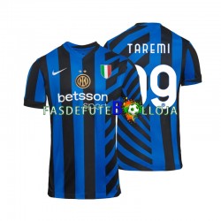 Camisola 1º Equipamento Inter de Milão Mehdi Taremi 99 2024-2025 Manga Curta ,Homem