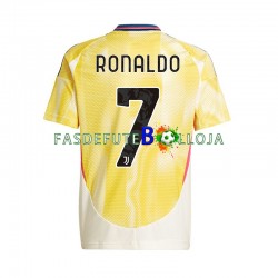 Camisola 2º Equipamento Juventus Cristiano Ronaldo 7 2024-2025 Manga Curta ,Homem