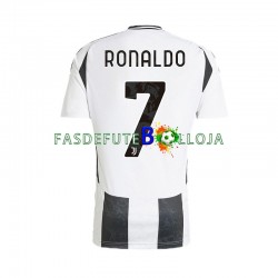 Camisola 1º Equipamento Juventus Cristiano Ronaldo 7 2024-2025 Manga Curta ,Homem
