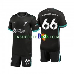 Camisola 2º Equipamento Liverpool Alexander-Arnold 66 2024-2025 Manga Curta ,Criança