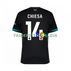 Camisola 2º Equipamento Liverpool Federico Chiesa 14 2024-2025 Manga Curta ,Homem