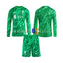 Camisola Guarda-redes 2º Equipamento Liverpool 2024-2025 Manga Comprida ,Criança