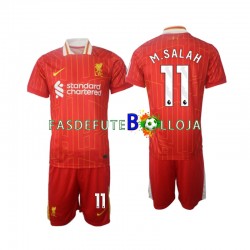 Camisola 1º Equipamento Liverpool M.Salah 11 2024-2025 Manga Curta ,Criança