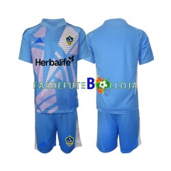 Camisola Guarda-redes 2º Equipamento Los Angeles Galaxy 2024-2025 Manga Curta ,Criança