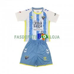 Camisola 1º Equipamento Málaga CF 2024-2025 Manga Curta ,Criança