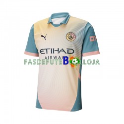 Camisola 4º Equipamento Manchester City 2024-2025 Manga Curta ,Homem