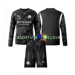 Camisola Guarda-redes 4º Equipamento Manchester City 2024-2025 Manga Comprida ,Criança