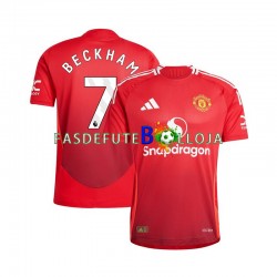 Camisola 1º Equipamento Manchester United Beckham 7 2024-2025 Manga Curta ,Homem