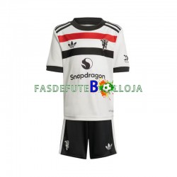 Camisola 3º Equipamento Manchester United 2024-2025 Manga Curta ,Criança