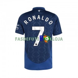 Camisola 2º Equipamento Manchester United Cristiano Ronaldo 7 2024-2025 Manga Curta ,Homem