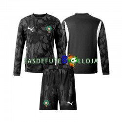Camisola Guarda-redes 3º Equipamento Seleção Marroquina 2024 Manga Comprida ,Criança