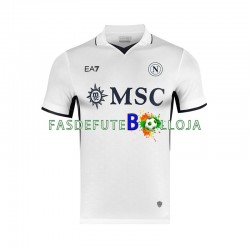 Camisola 2º Equipamento Napoli 2024-2025 Manga Curta ,Homem
