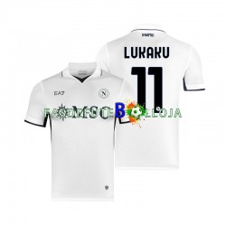 Camisola 2º Equipamento Napoli Lukaku 11 2024-2025 Manga Curta ,Homem