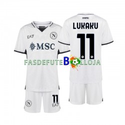 Camisola 2º Equipamento Napoli Lukaku 11 2024-2025 Manga Curta ,Criança
