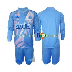 Camisola Guarda-redes 2º Equipamento Newcastle United 2024-2025 Manga Comprida ,Criança