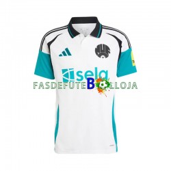 Camisola 3º Equipamento Newcastle United 2024-2025 Manga Curta ,Homem