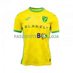 Camisola 1º Equipamento Norwich City 2024-2025 Manga Curta ,Homem