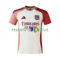 Camisola 3º Equipamento Olympique Lyonnais 2024-2025 Manga Curta ,Homem