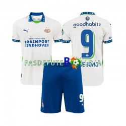 Camisola 3º Equipamento PSV Eindhoven DE JONG 9 2024-2025 Manga Curta ,Criança