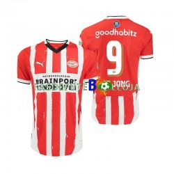 Camisola 1º Equipamento PSV Eindhoven DE JONG 9 2024-2025 Manga Curta ,Homem