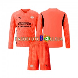 Camisola Guarda-redes 1º Equipamento PSV Eindhoven 2024-2025 Manga Comprida ,Criança