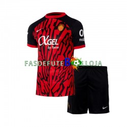 Camisola 1º Equipamento RCD Mallorca 2024-2025 Manga Curta ,Criança