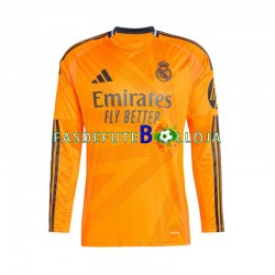 Camisola 2º Equipamento Real Madrid 2024-2025 Manga Comprida ,Homem