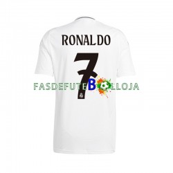 Camisola 1º Equipamento Real Madrid Cristiano Ronaldo 7 2024-2025 Manga Curta ,Homem