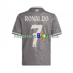 Camisola 3º Equipamento Real Madrid Cristiano Ronaldo 7 2024-2025 Manga Curta ,Homem