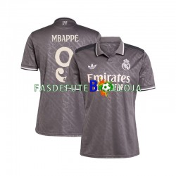 Camisola 3º Equipamento Real Madrid Mbappé Kylian 9 2024-2025 Manga Curta ,Homem