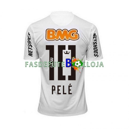 Camisola 1º Equipamento Santos PELE 10 -2012 2011 Manga Curta Retro ,Homem