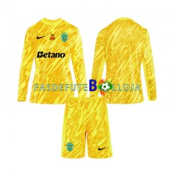 Camisola Guarda-redes 3º Equipamento Sporting CP 2024-2025 Manga Comprida ,Criança
