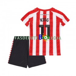 Camisola 1º Equipamento Sunderland Chris Rigg 11 2024-2025 Manga Curta ,Criança