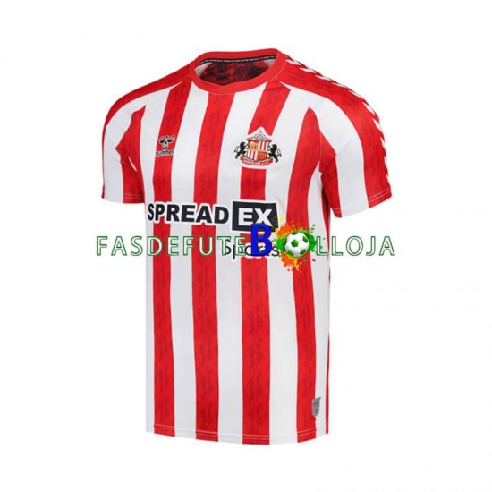 Camisola 1º Equipamento Sunderland 2024-2025 Manga Curta ,Homem