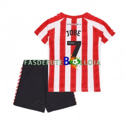 Camisola 1º Equipamento Sunderland Jobe Bellingham 7 2024-2025 Manga Curta ,Criança