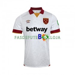 Camisola 3º Equipamento West Ham United 2024-2025 Manga Curta ,Homem