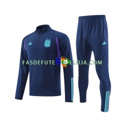 Seleção Argentina Azul Sweat de Treino Conjunto SKU001 2022-2023